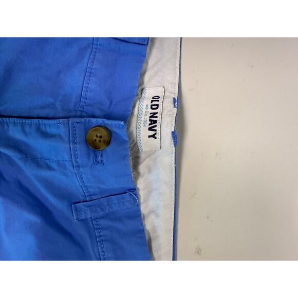 Old Navy Chino Shorts Bermuda Blue 4" Inseam Size 2 Golf Causal - Picture 3 of 8